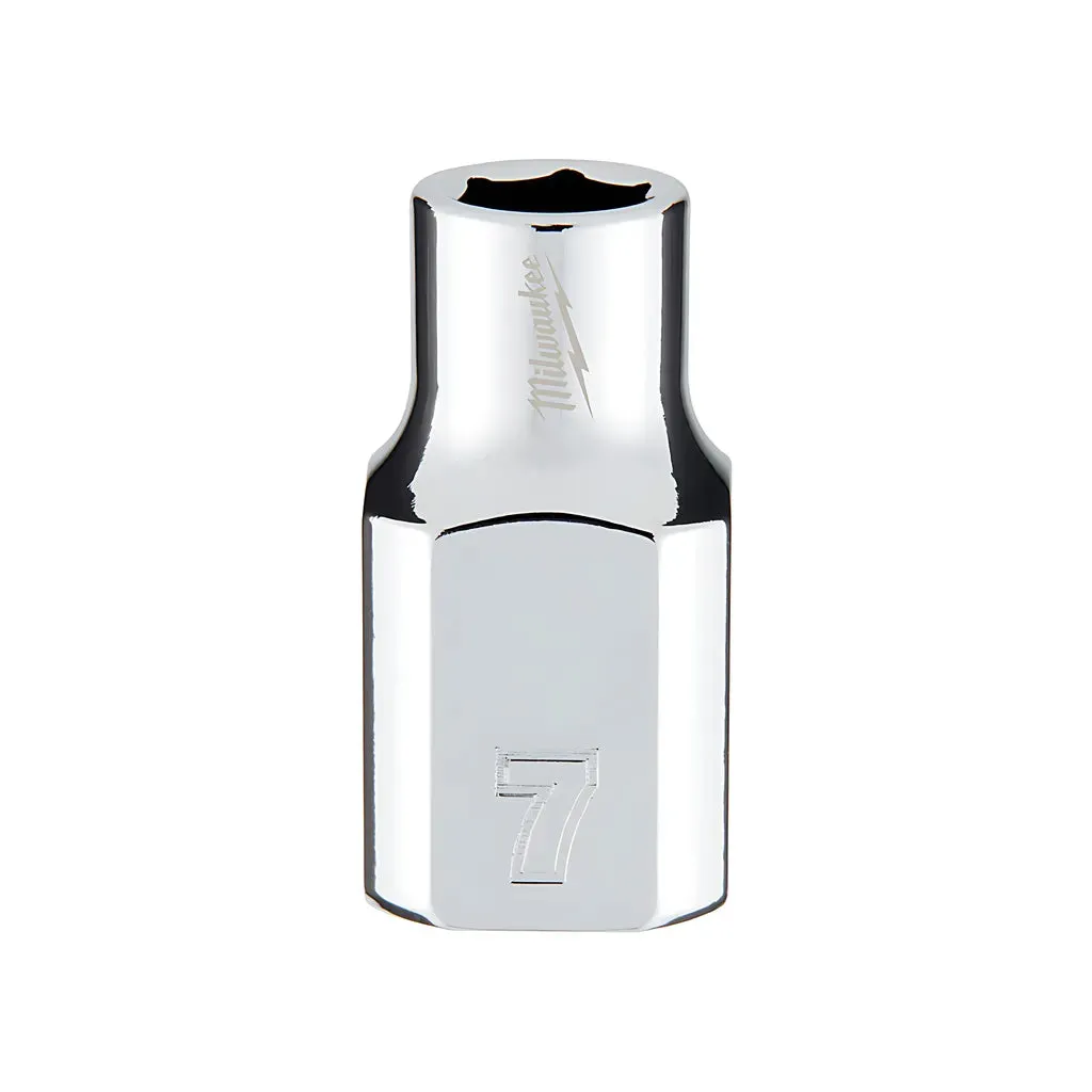 3/8 in. Drive 7mm Metric 6-Point Socket