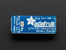 Adafruit Micro Lipo - USB LiIon / LiPoly charger