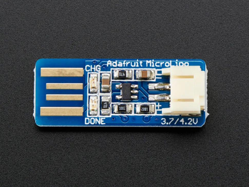 Adafruit Micro Lipo - USB LiIon / LiPoly charger