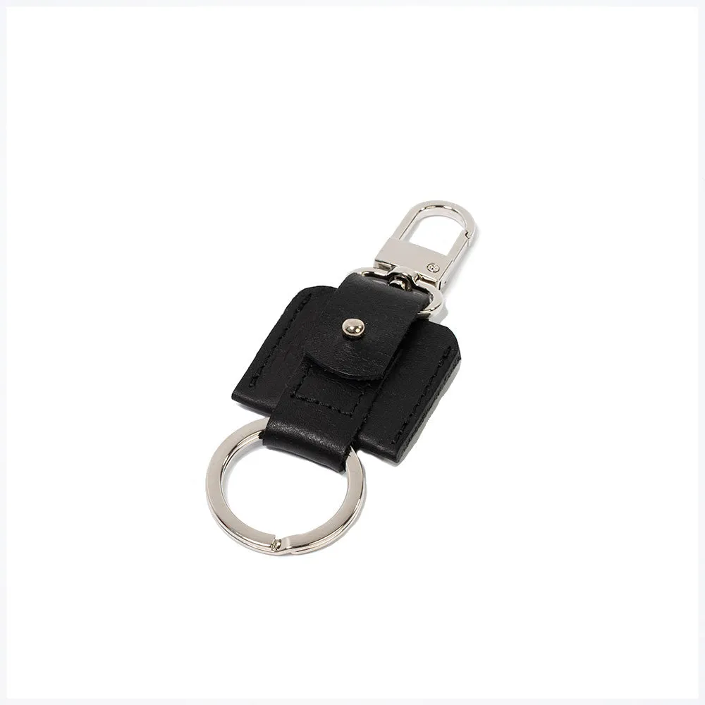 AirTag keychain with snap hook and keyring by Geometric Goods