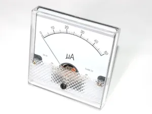 Analog Panel Meter - 50uA