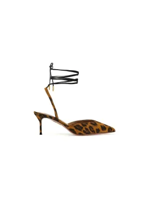 Beyond 65 Leopard Print Slingbacks