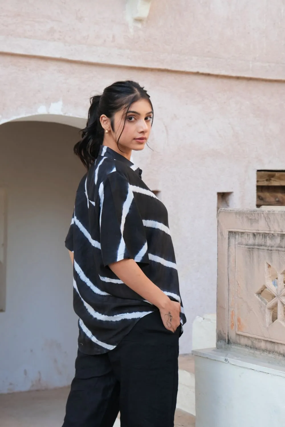 Black & White Alwin Shirt