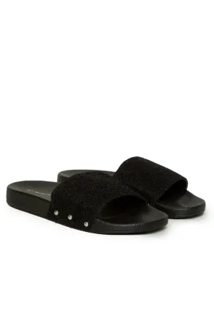 Black Strap Sandals