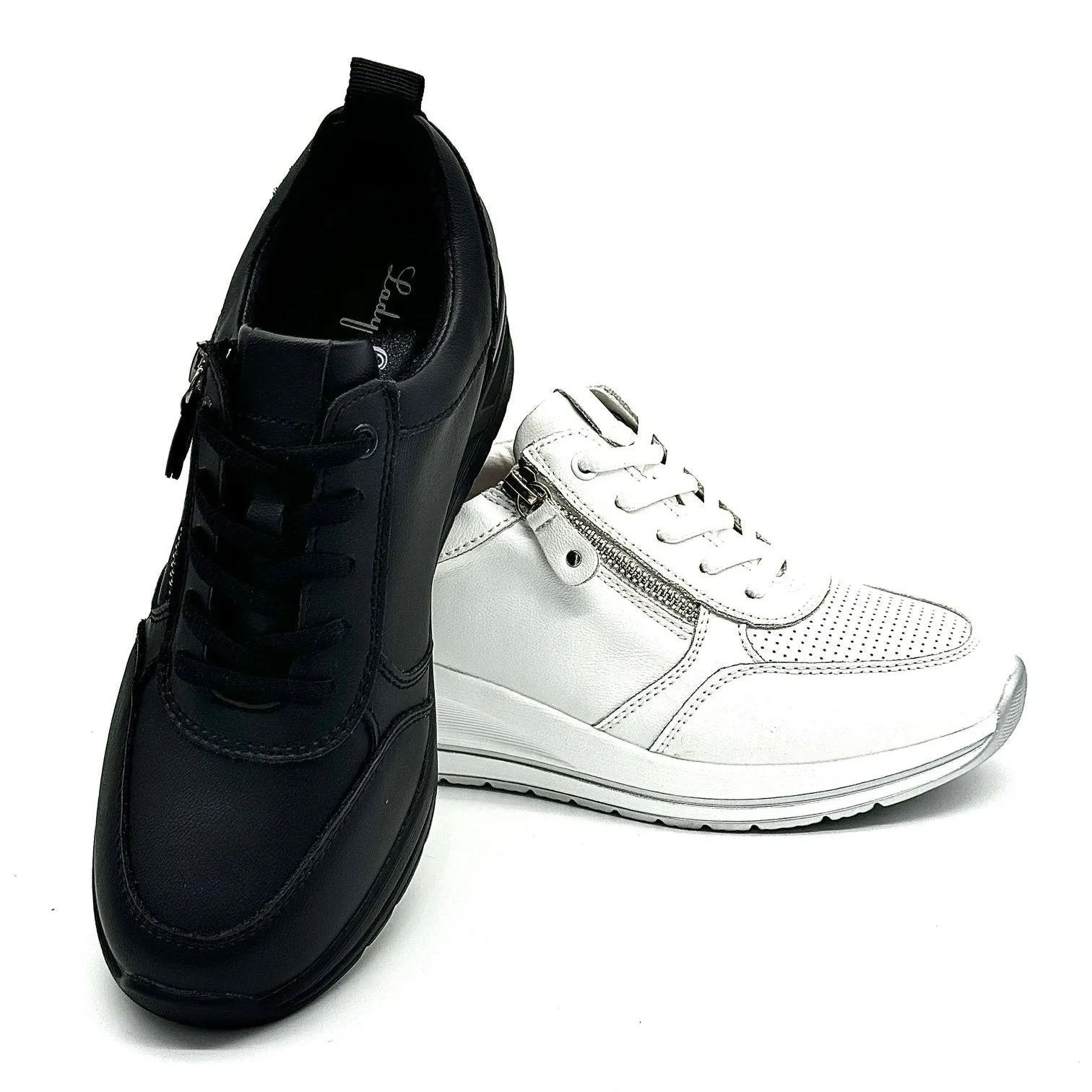 BONAVI 41-KZY5-4 Leather Sneakers