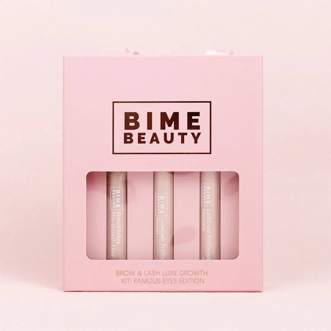 Brow & Lash Lux Growth Kit: Famous Eyes Edition by BimeBeauty