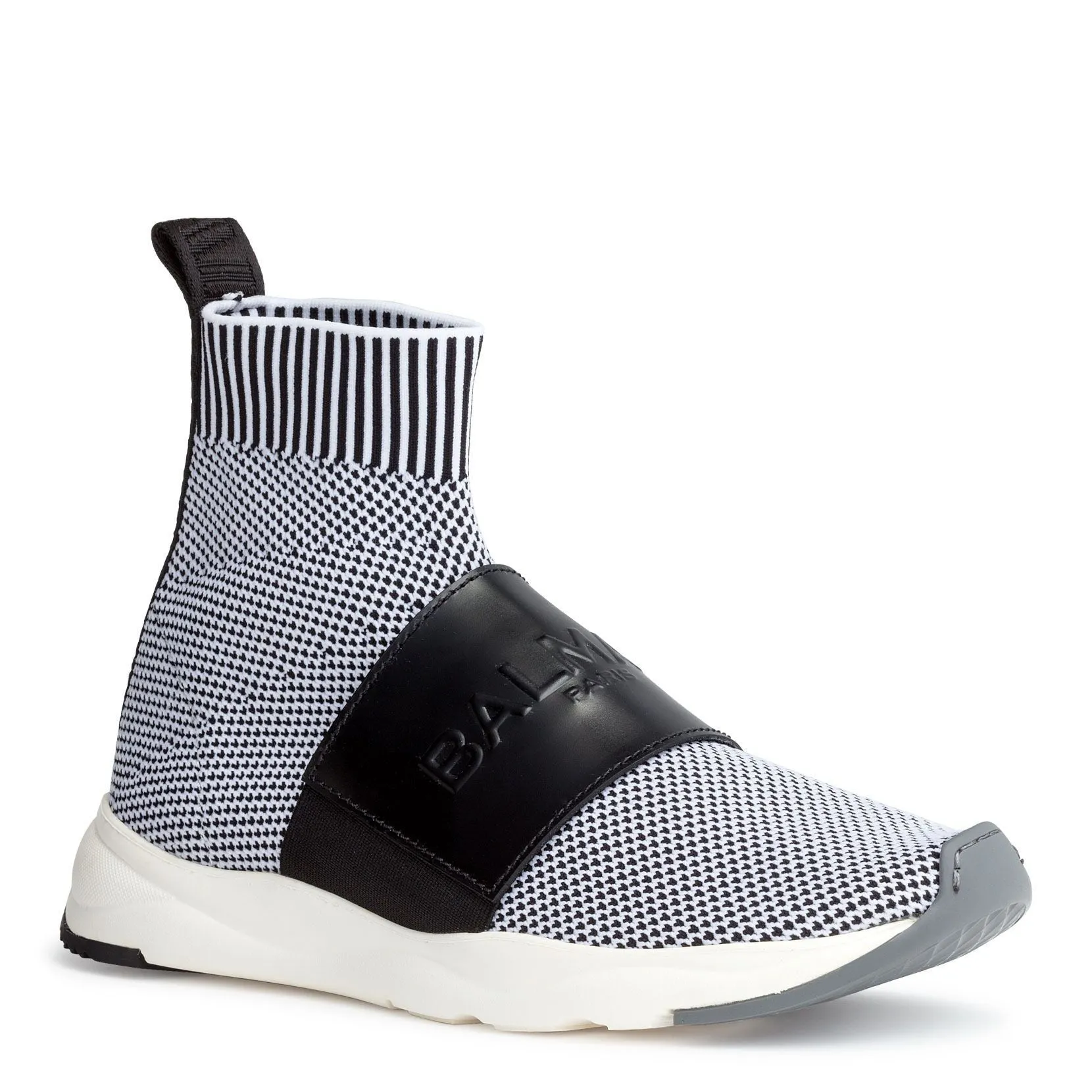 Cameron black stretch sneakers