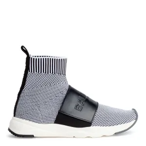 Cameron black stretch sneakers