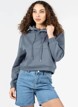 C'est Moi Women's Crop Hoodie - Teal