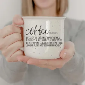 Coffee Definition 14.5oz by Gia Roma