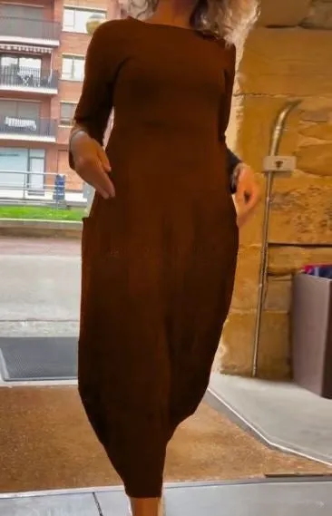 CORA - Casual Chic Midi Dress