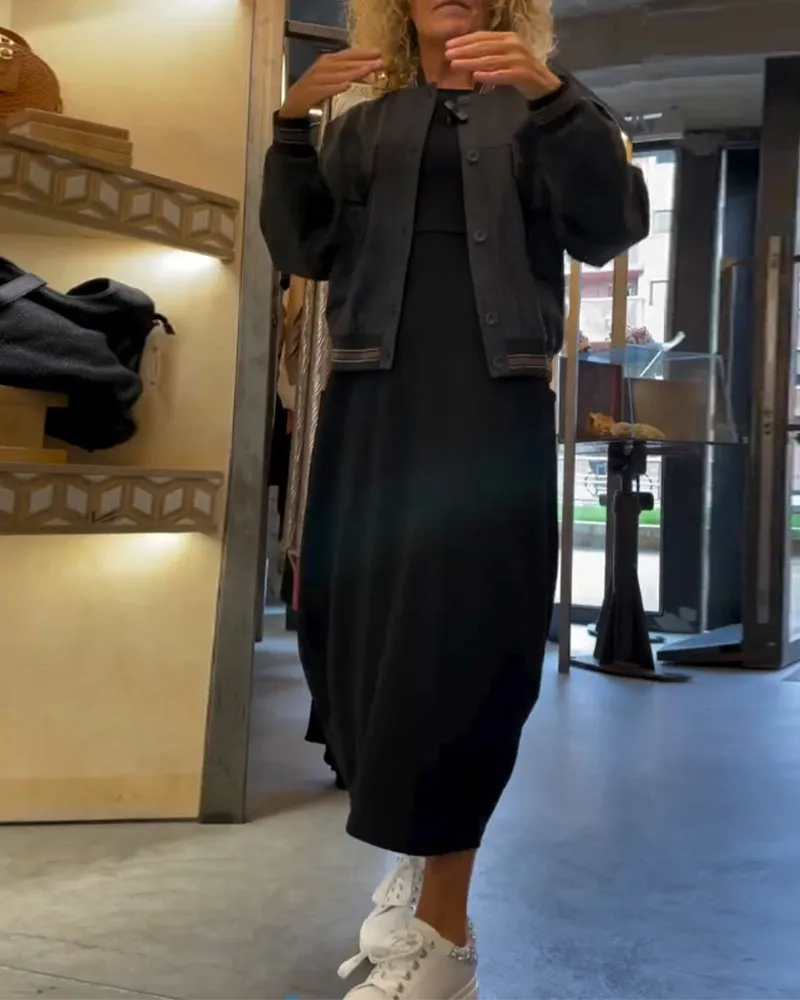 CORA - Casual Chic Midi Dress