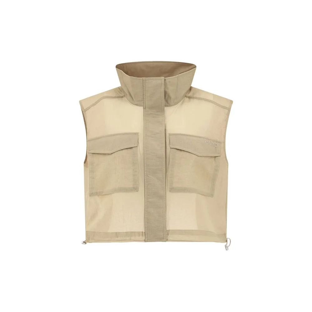 Cropped Gilet Jacket