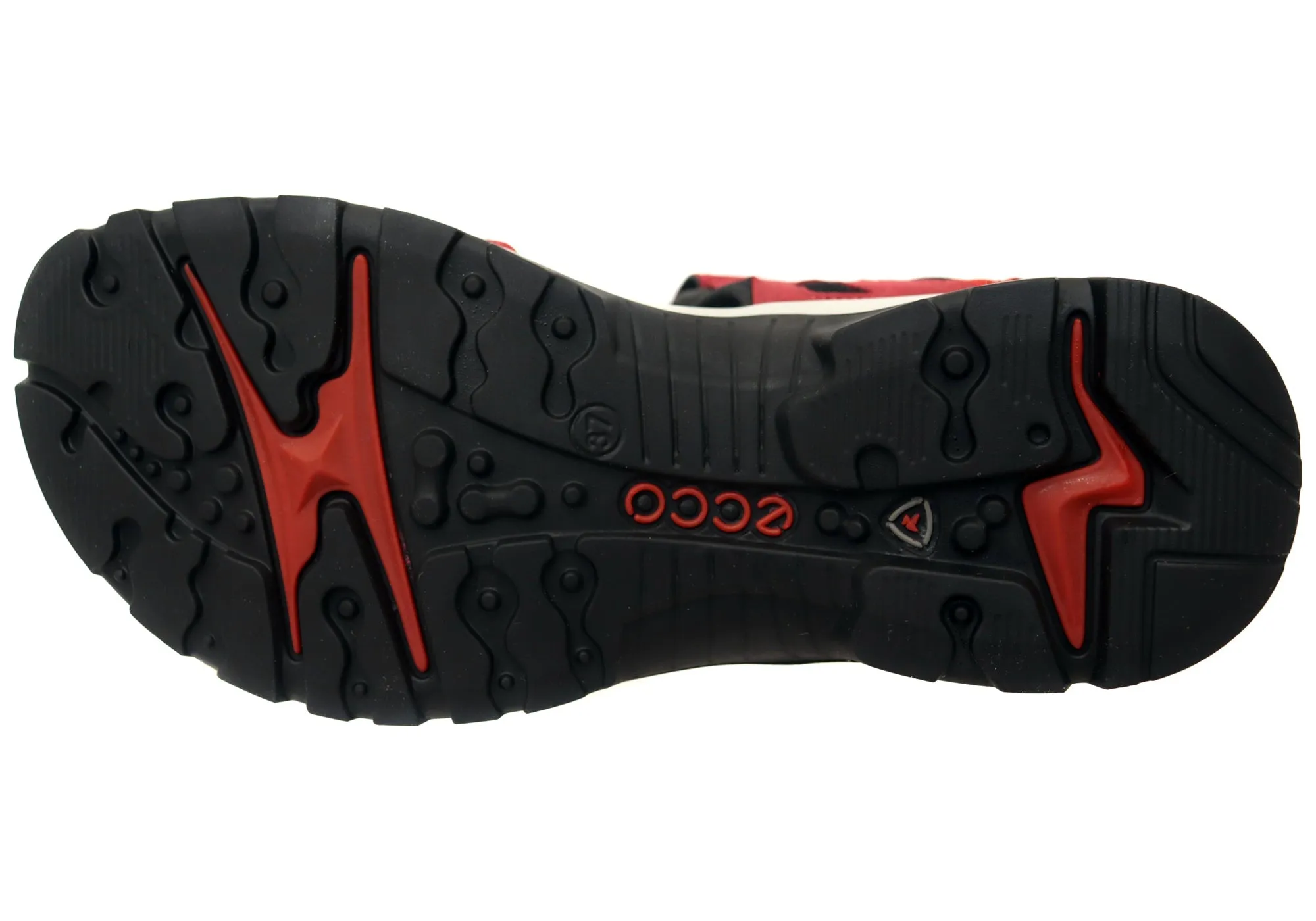 ECCO Womens Offroad Leather Adjustable Sandals