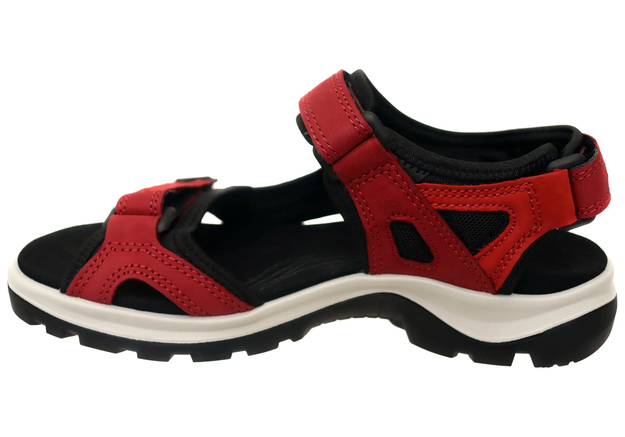 ECCO Womens Offroad Leather Adjustable Sandals