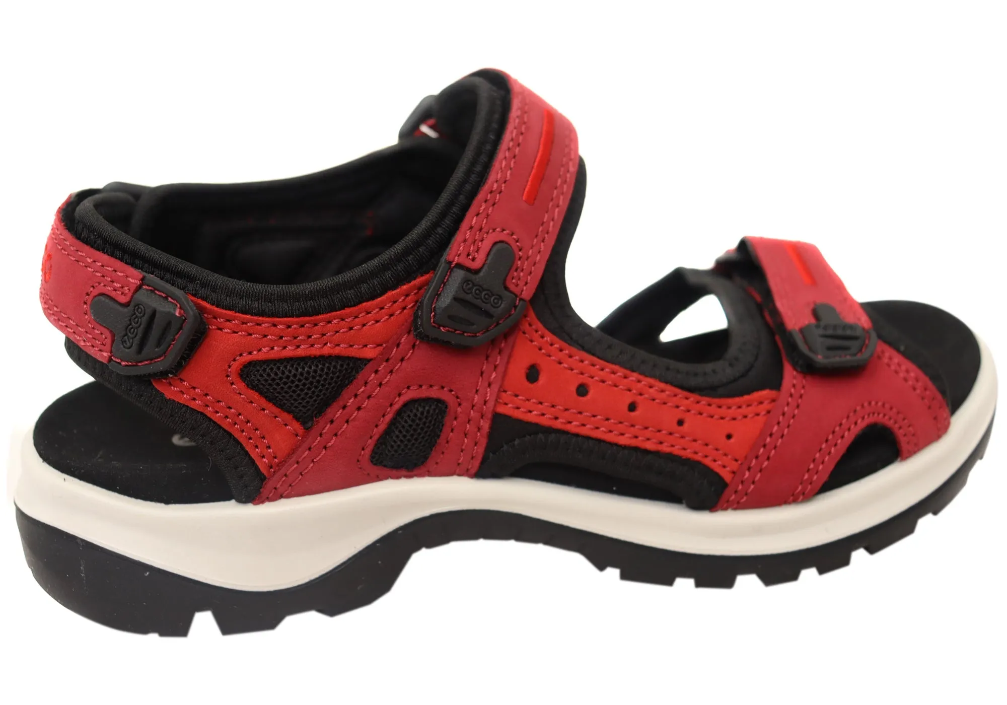 ECCO Womens Offroad Leather Adjustable Sandals