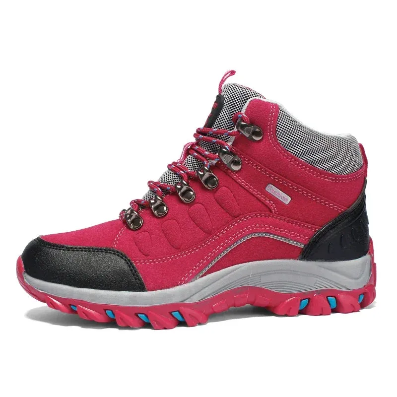 Fashion Spring Outdoor Hiking Ladies Shoes