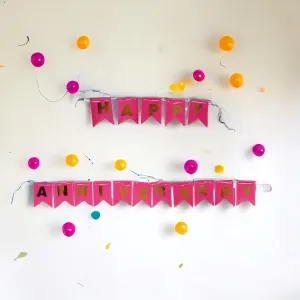 Happy Anniversary Banner