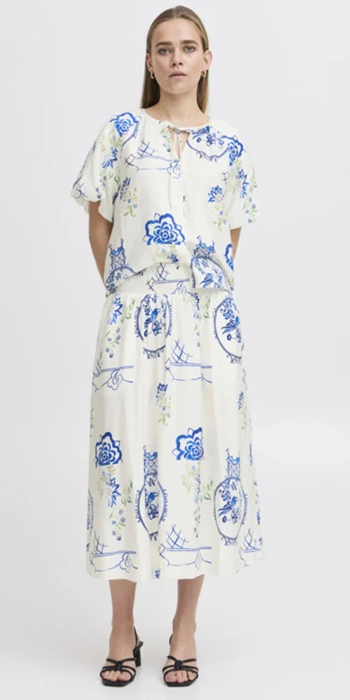 Ichi Mediterranean Skirt