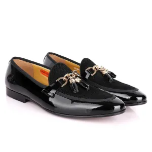John Foster Wetlips With Gold Tassel Designed Shoe
