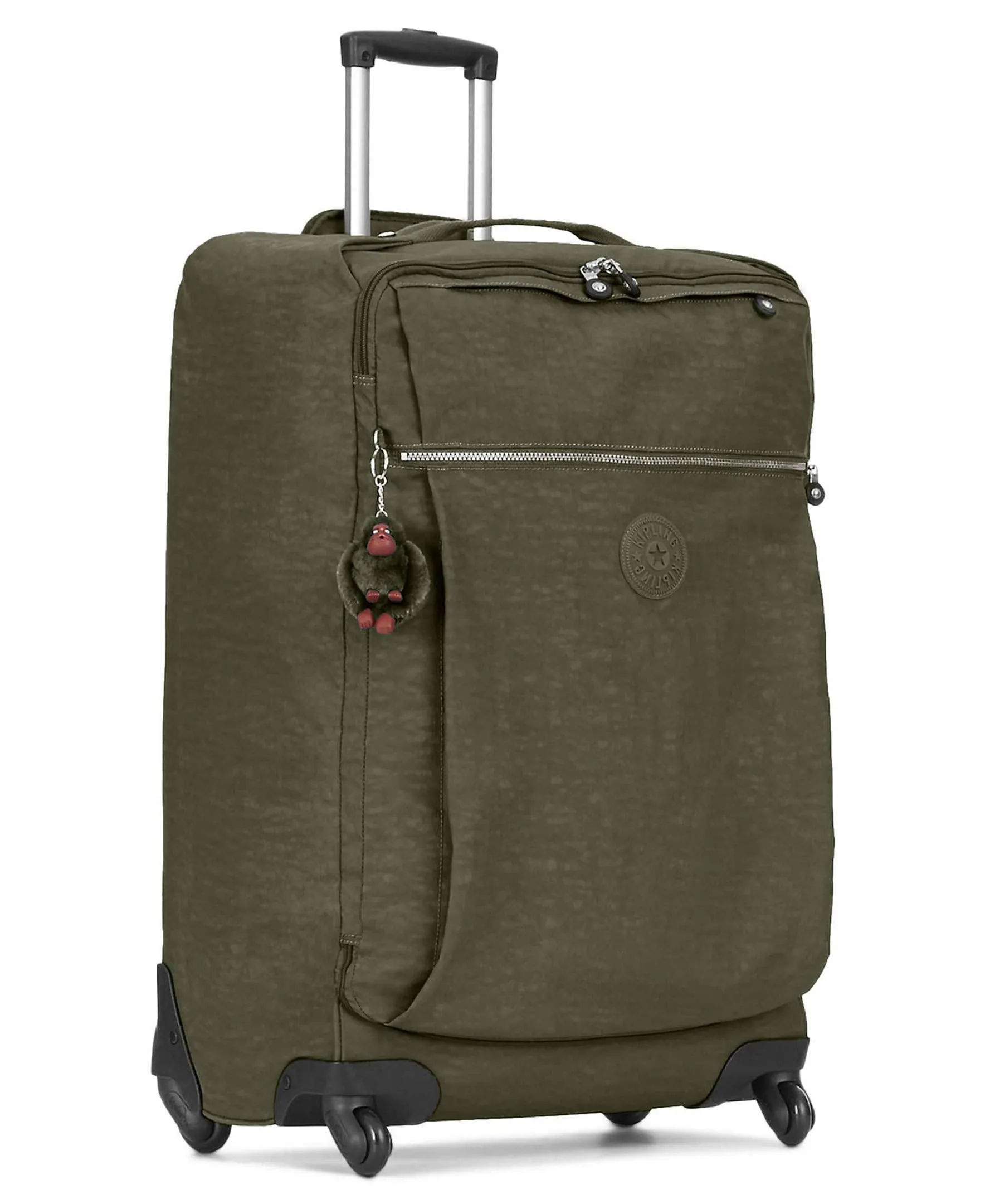 Kipling Unisex-Adult's Darcey Large Wheeled Luggage, Jaded Green