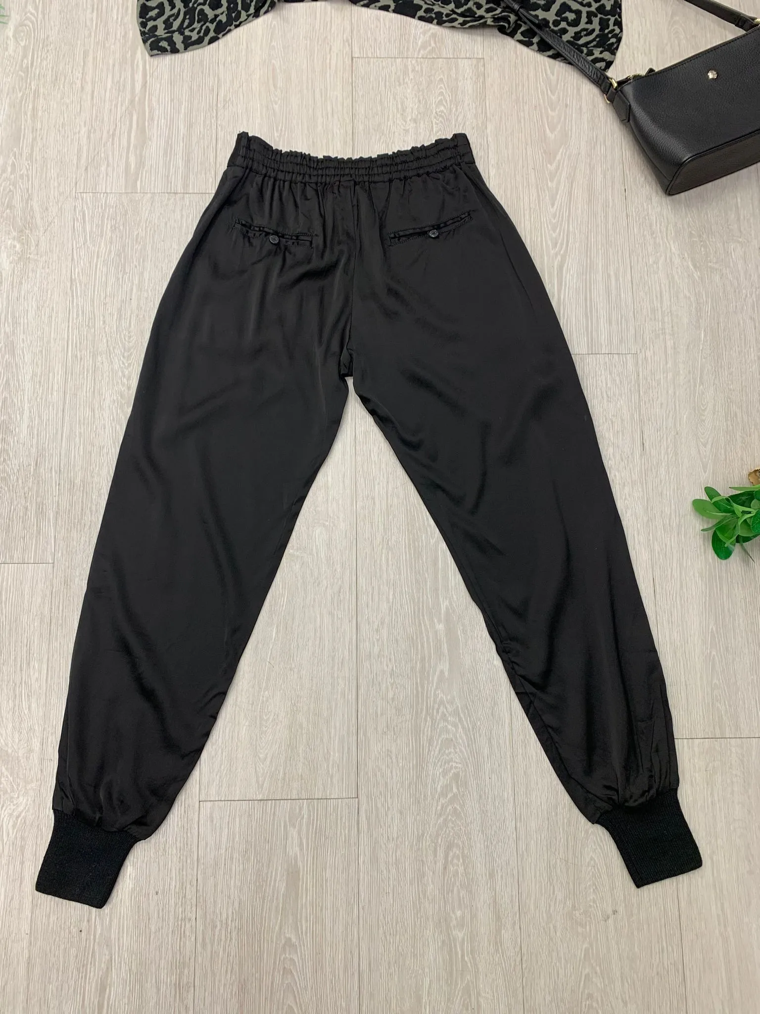 LC. MAINE PANT ZIP - VERT NOIR