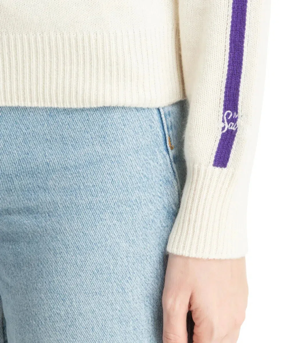 Maglione Ski Lover con Stampa Mickie e Minnie