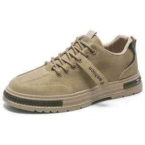 Mens Casual Shoes Thick Sole Non-slip Brand Male Footwear