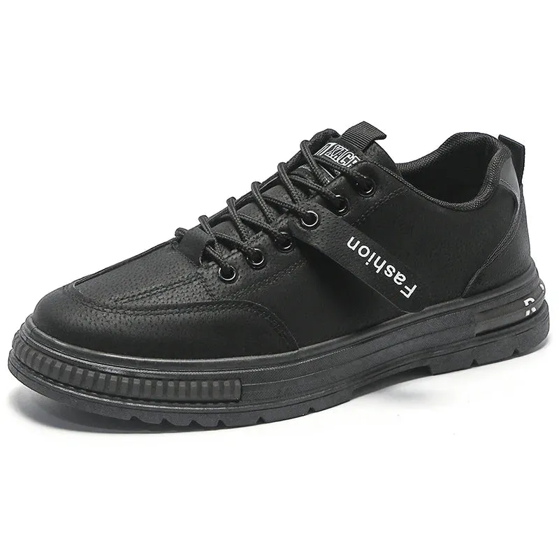 Mens Casual Shoes Thick Sole Non-slip Brand Male Footwear