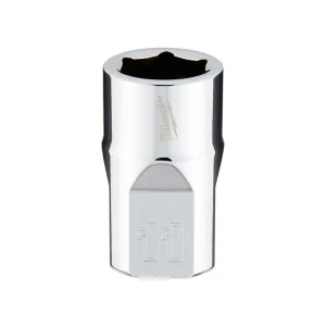 Milwaukee 45-34-9081 - 3/8 in. Drive 11mm Metric 6-Point Socket