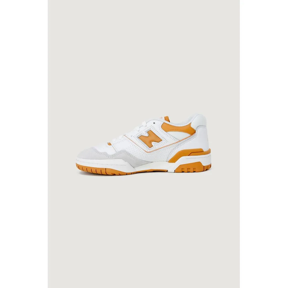 New Balance Orange Artificial Leather Sneaker