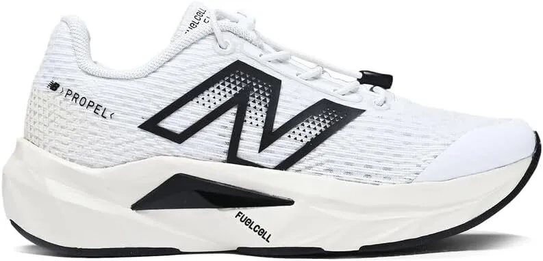 New Balance Unisex-Child FuelCell Propel V5 Bungee Running Shoe