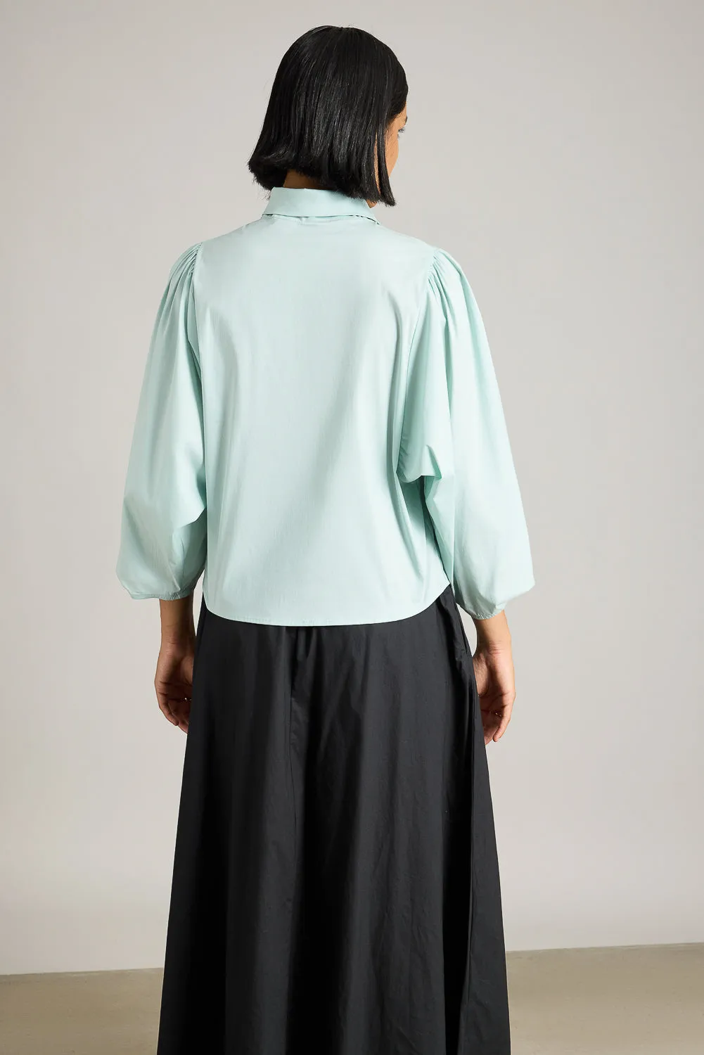 Oversized Shirt With Tie