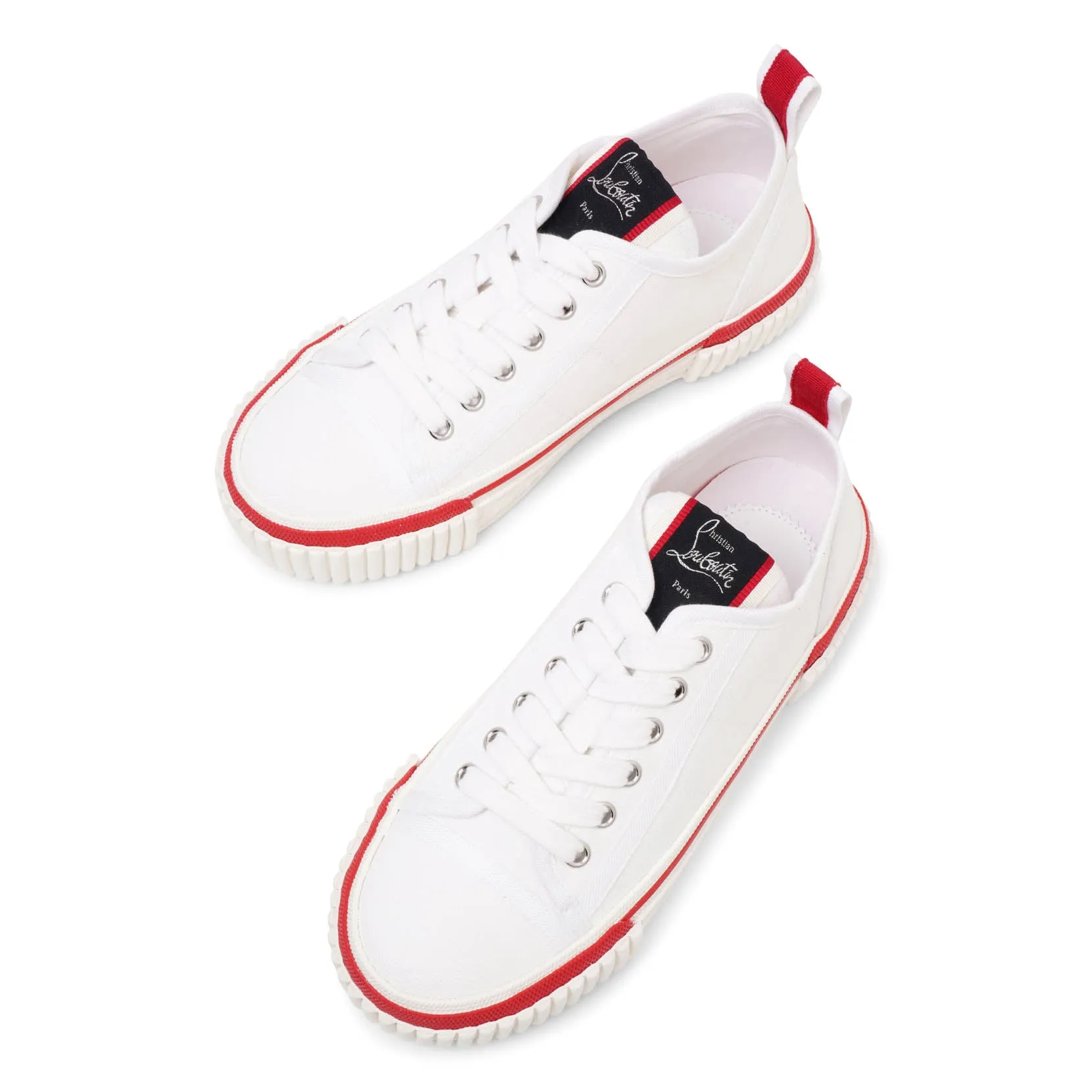 Pedro Donna Junior white canvas sneakers