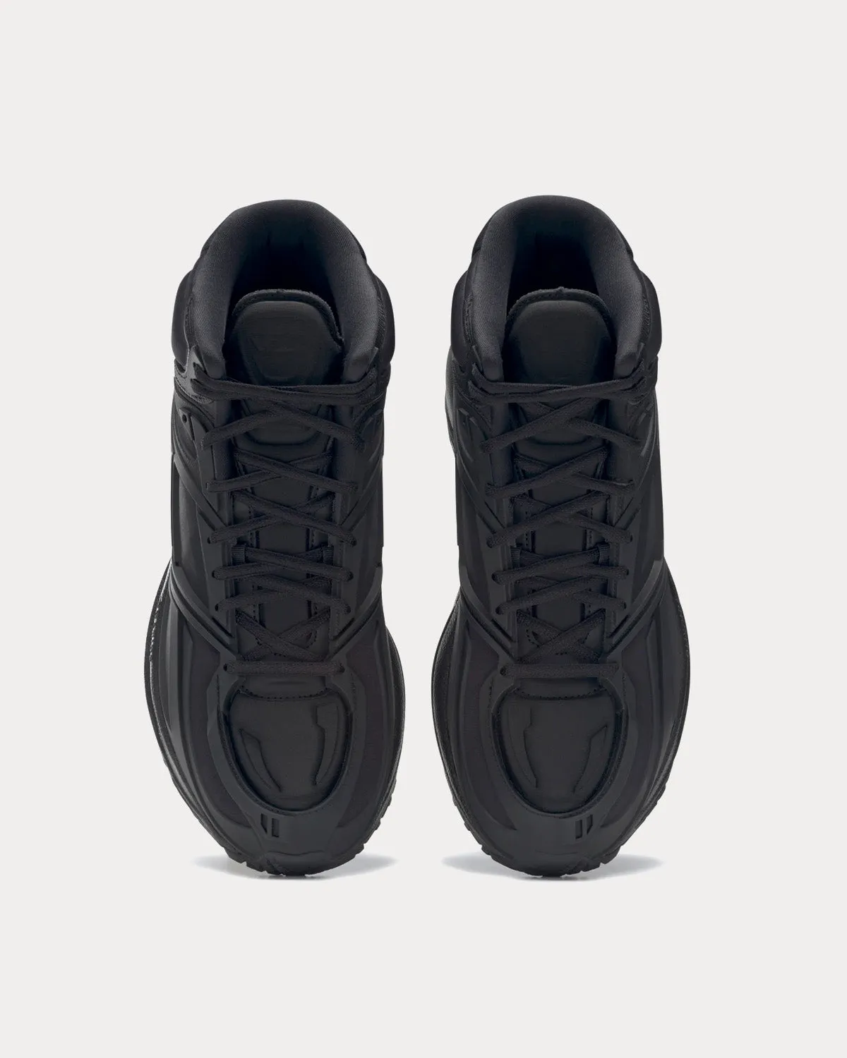Premier Road Modern Mid Core Black High Top Sneakers