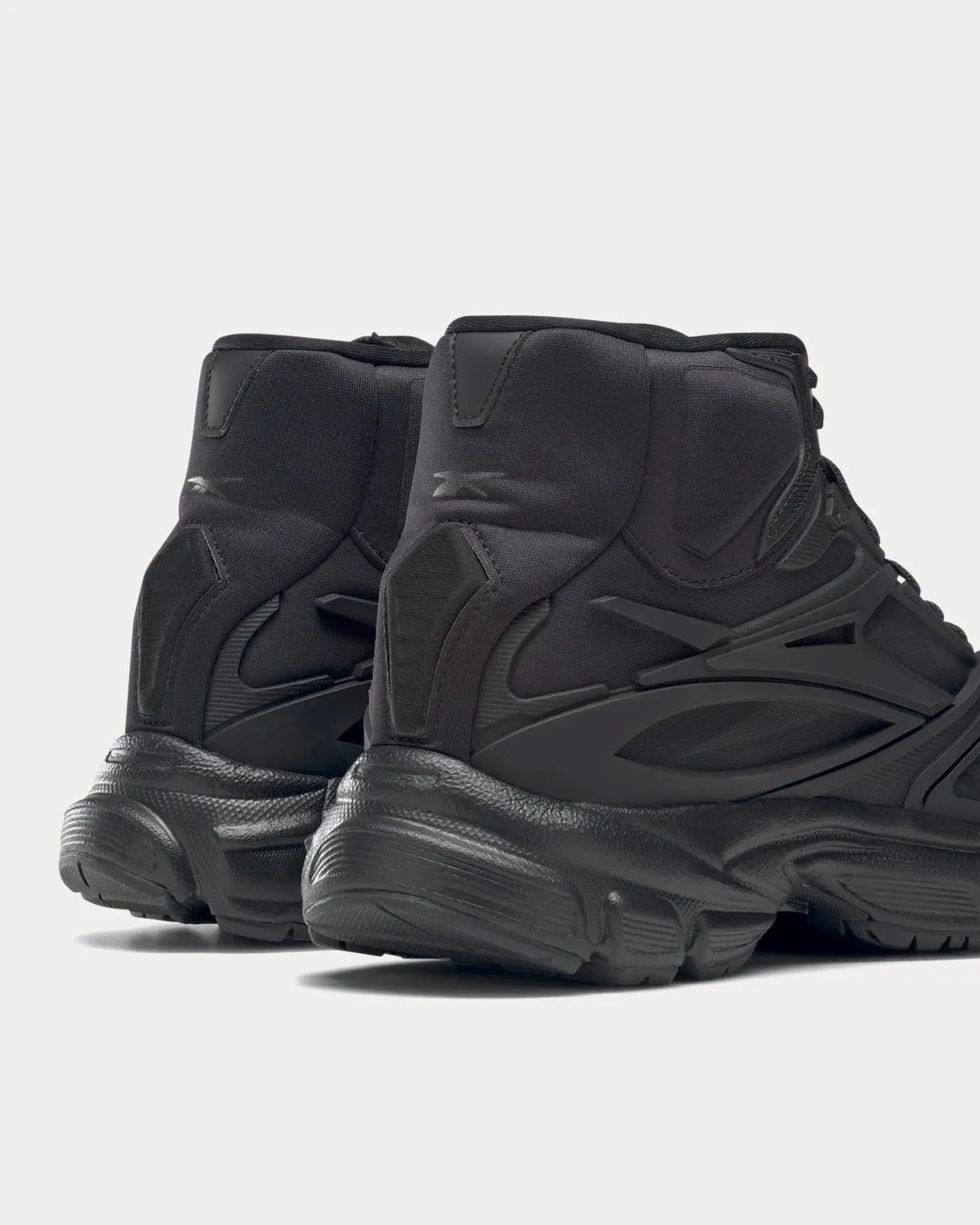 Premier Road Modern Mid Core Black High Top Sneakers