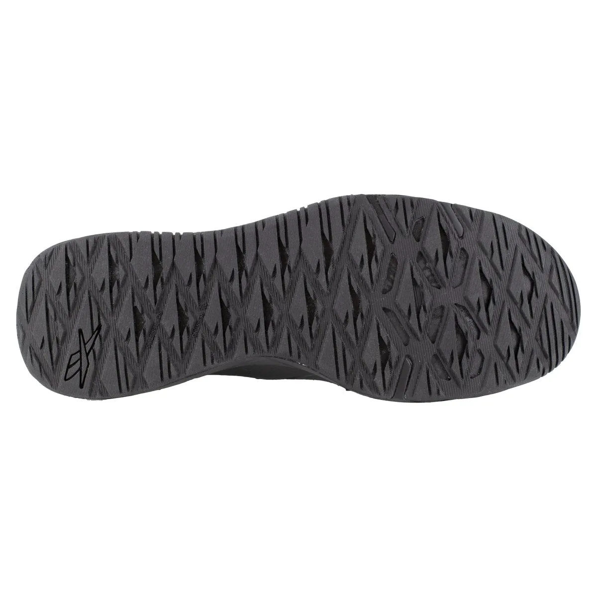 Reebok Men's Black Athletic Nanoflex TR Lace Up Work Shoe