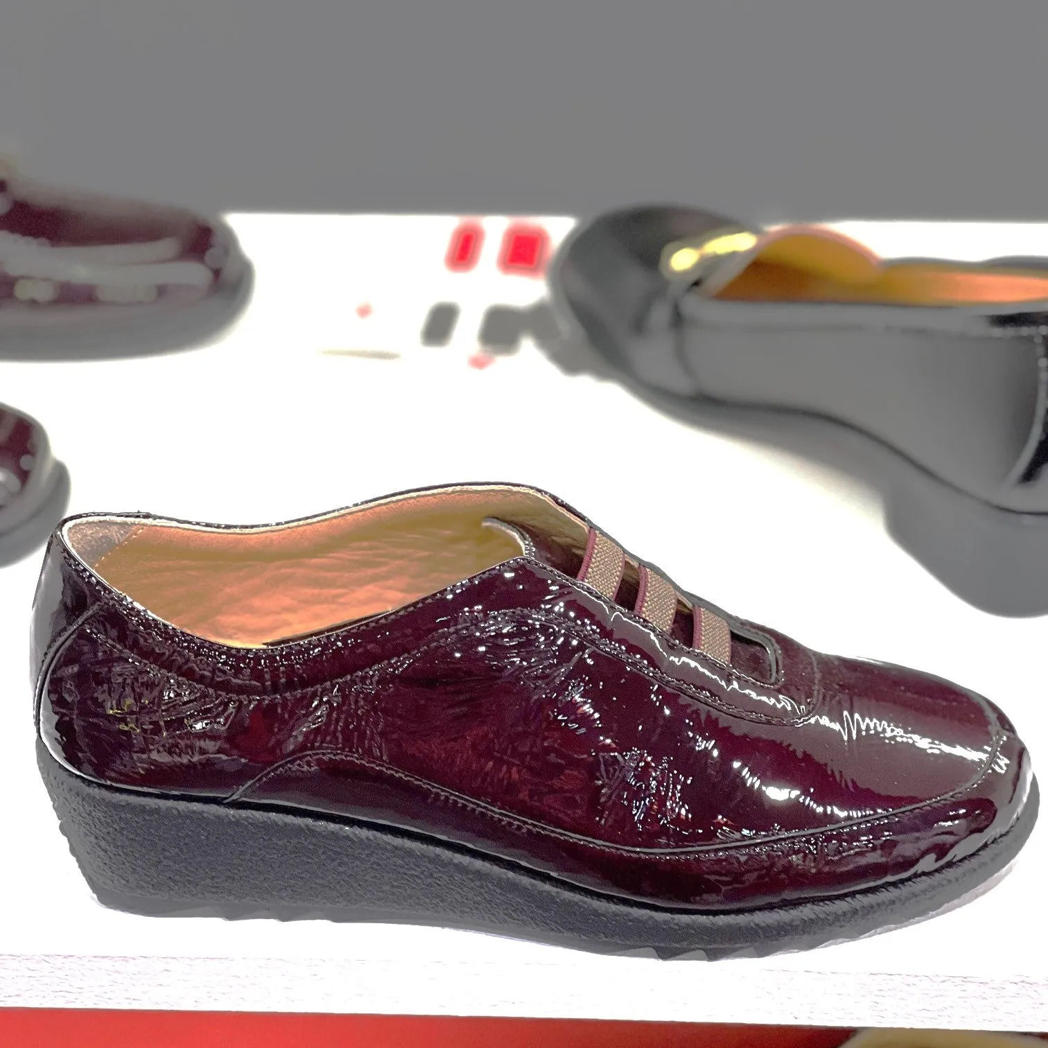 Relax E-7373-03 Bordo Leather Loafer