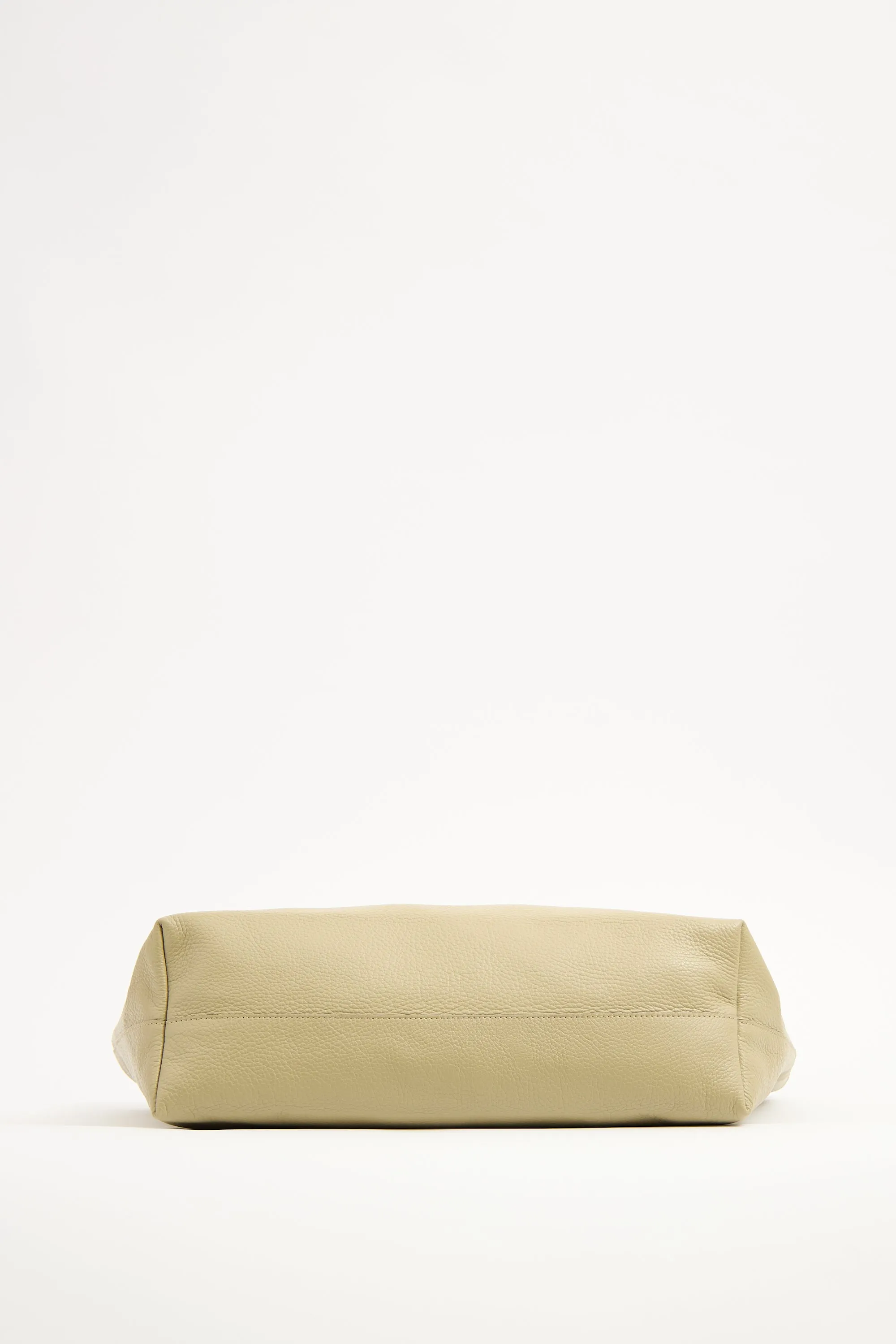 Sage Green Leather Classic Easy Tote