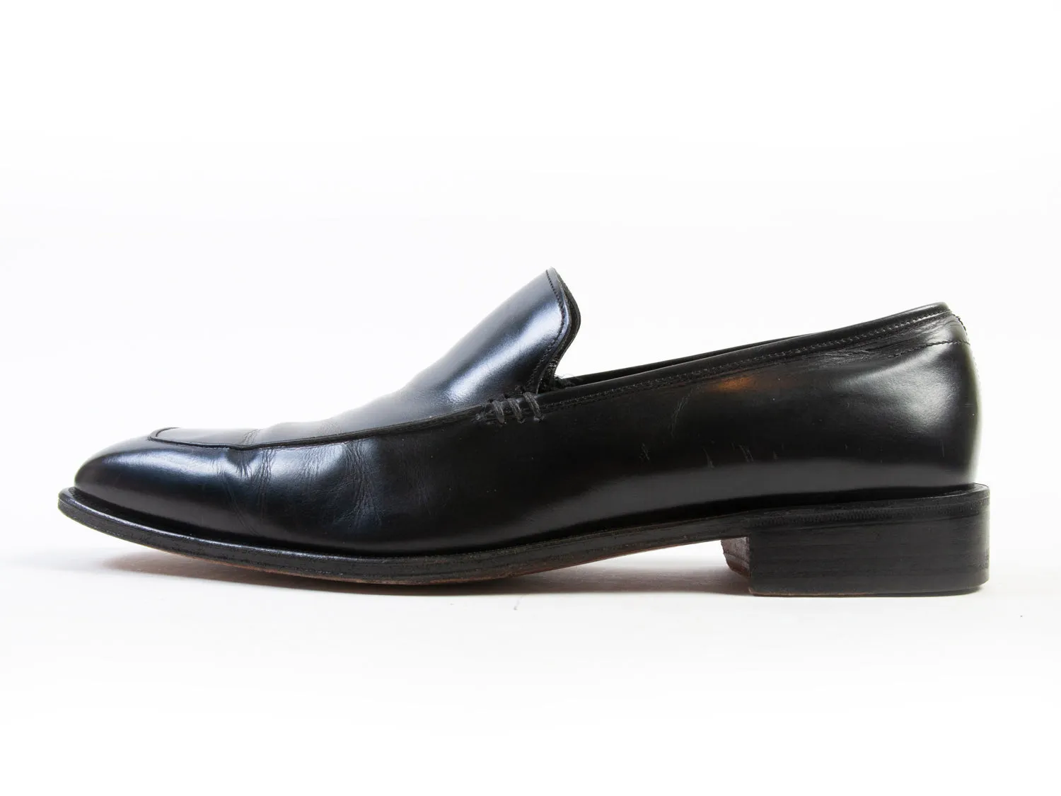Salvatore Ferragamo Black Leather Loafers