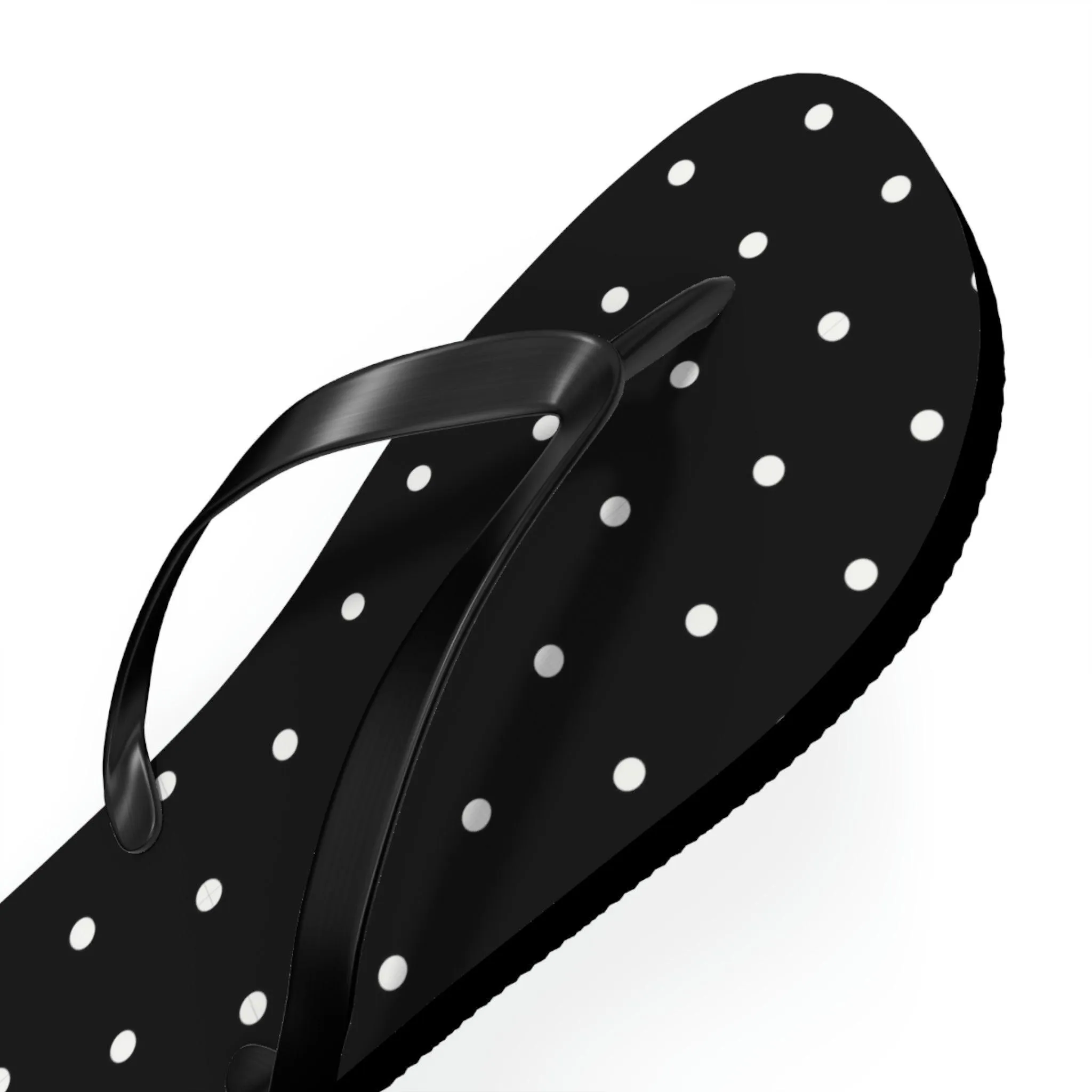 Sandals - Fashion Comfortable T- Strap Thong Flip Flops Black And White -- FORHERA Design