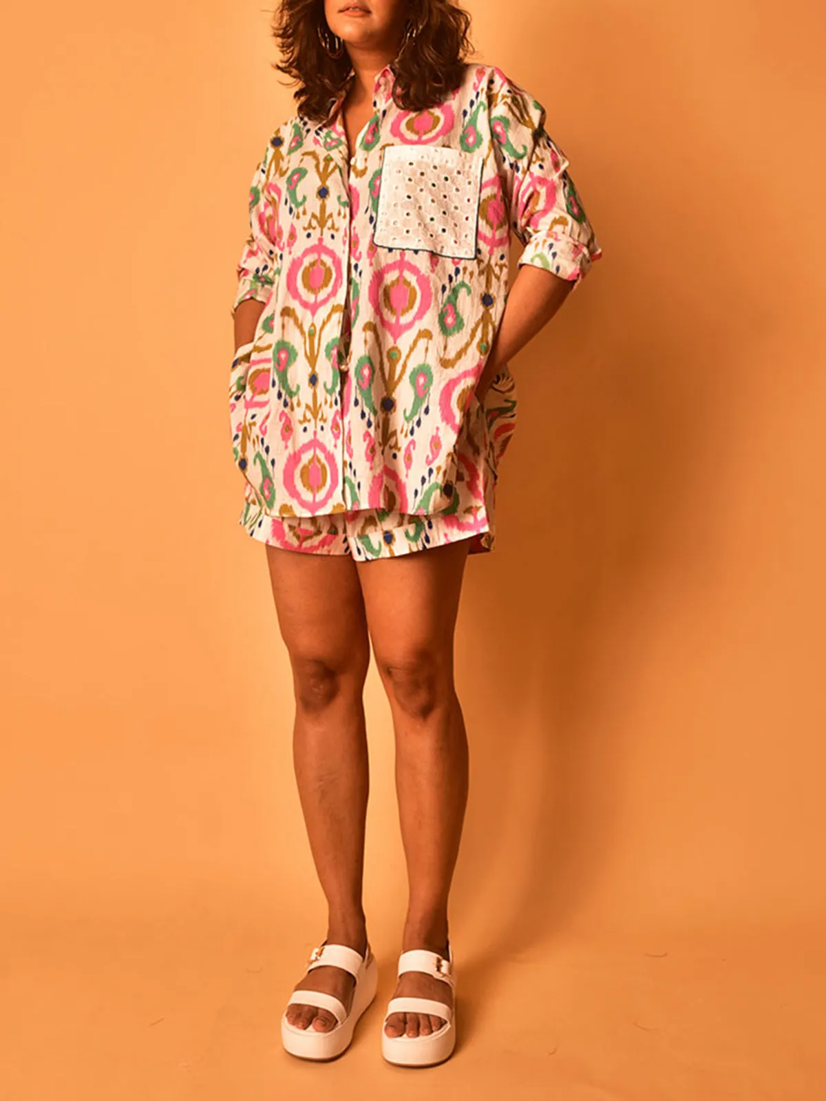 Simone Shorts Multi-Color