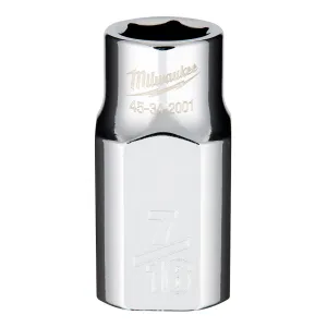 Socket - Milwaukee 1/2" Drive 7/16" Socket, 45-34-2001