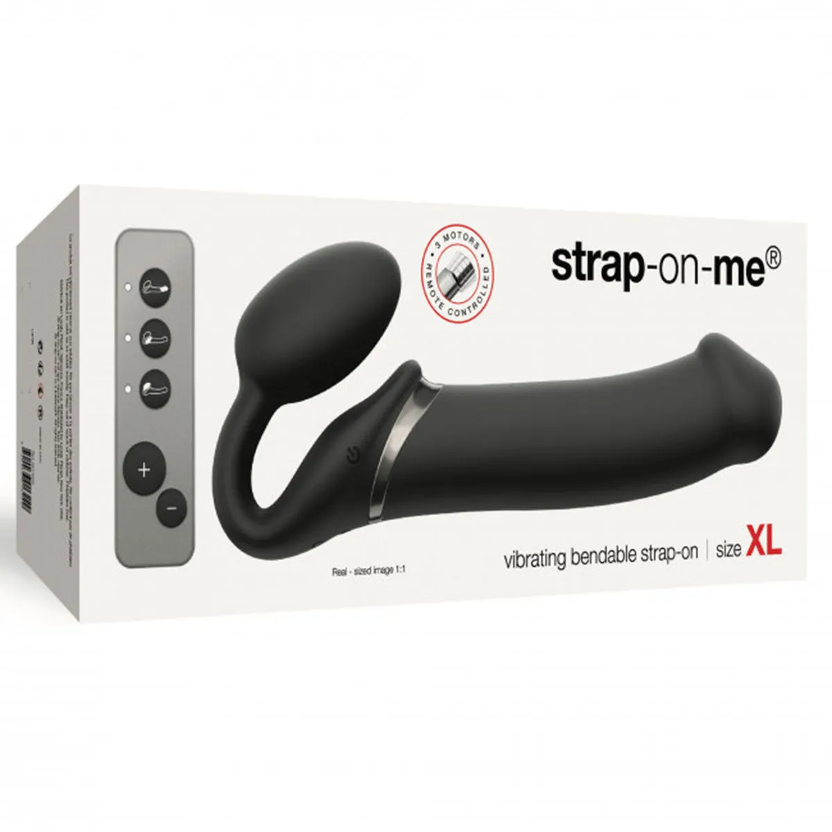 Strap On Me Vibrating Bendable Strapless Strap On
