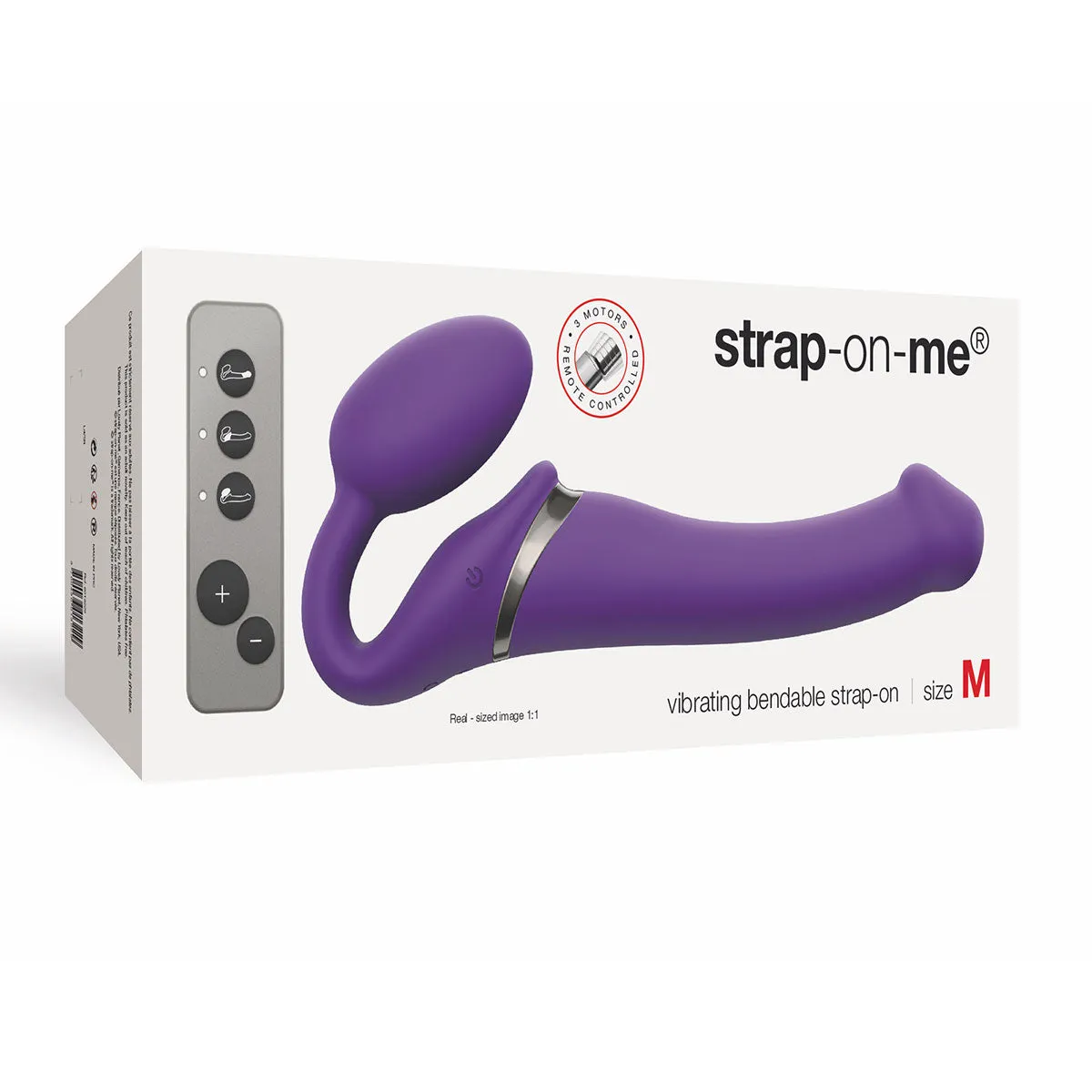 Strap On Me Vibrating Bendable Strapless Strap On