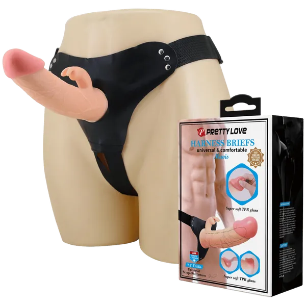 Universal Strap-On Harness - Mavis with 7.4" Dildo