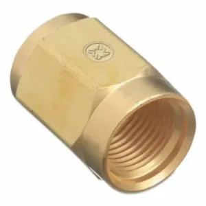 Western Brass Nut: .830"-14 NGO, RH Female, Air CGA-347 - 347-2