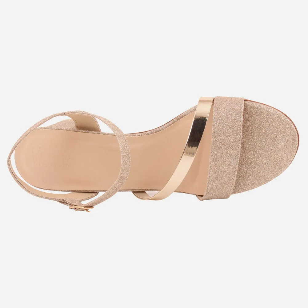 Women "MELISSA" Stunning Block Heel Sandals