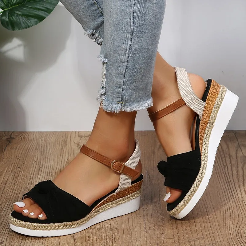 Womens Espadrilles Wedge Sandals