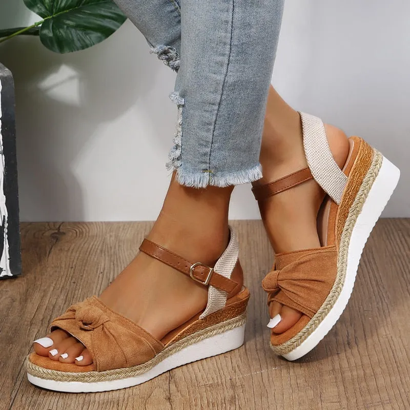 Womens Espadrilles Wedge Sandals